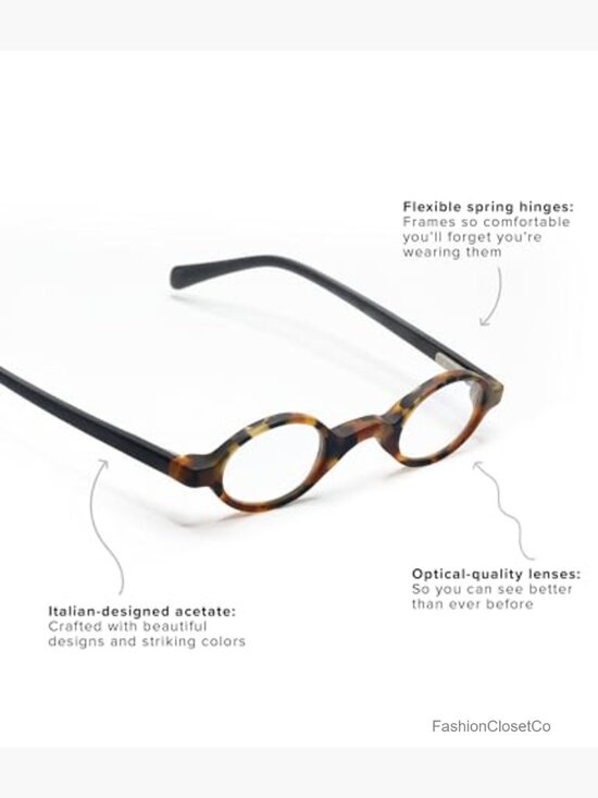 Premium Acetate Reading Glasses for Men and Women Oval Frame main image 6